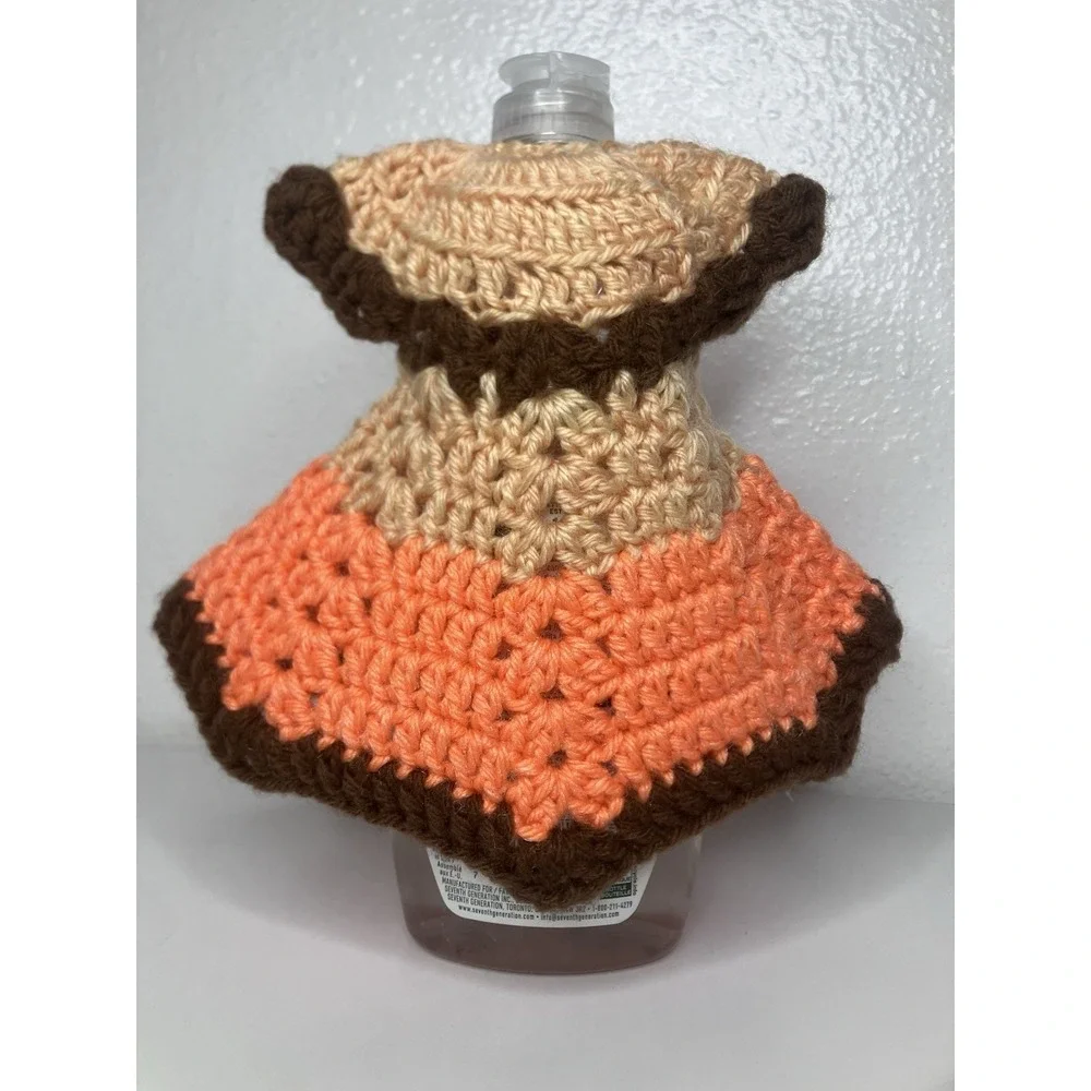 VTG Orange‎ Tan Brown 7